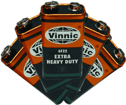 9v batts pack of 5